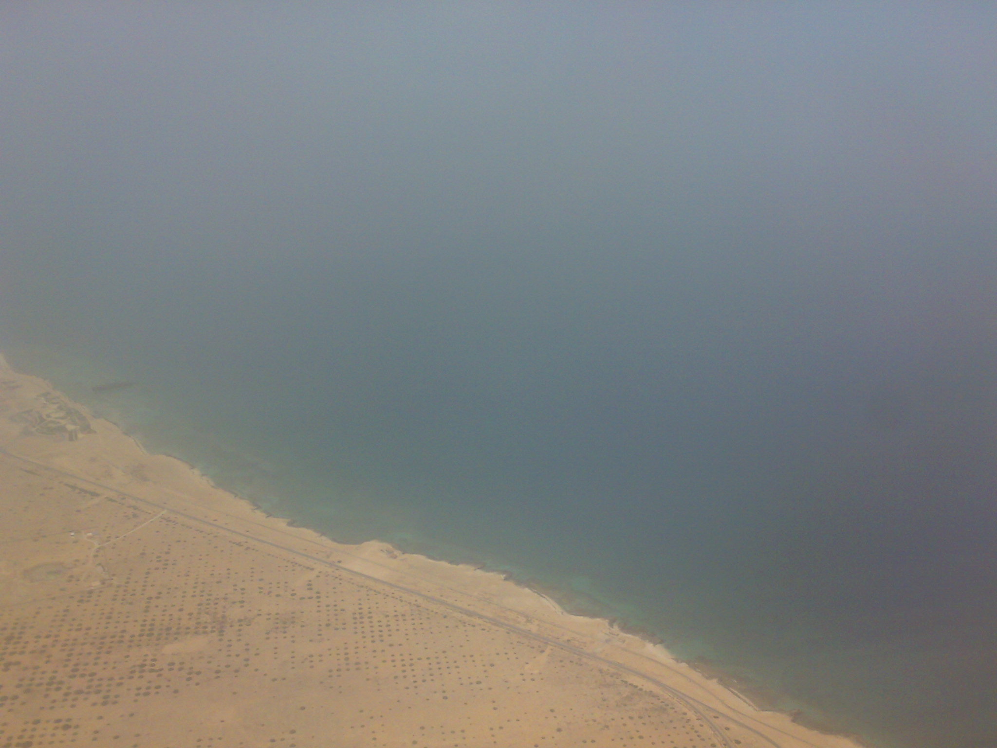 عکس هوایی از جزیره ی کیش